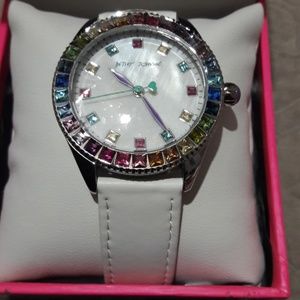 BETSEY JOHNSON Crystals Watch NEW